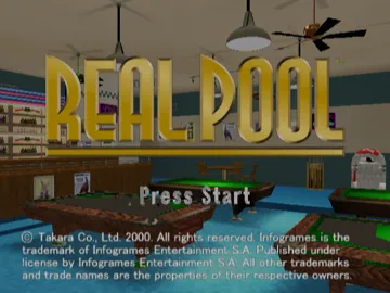 Real Pool screen shot title